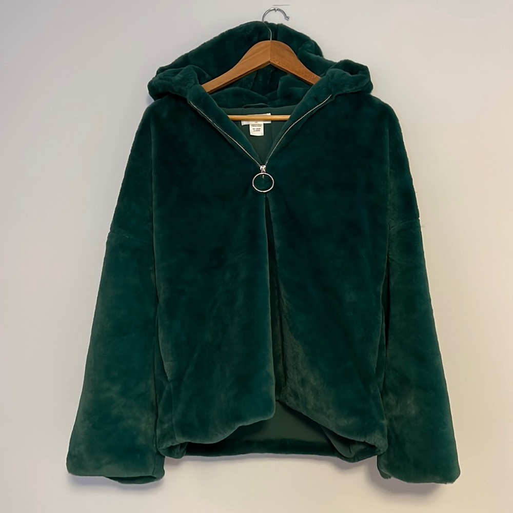 Noize faux fur hoodie